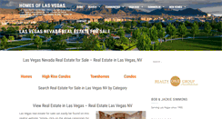 Desktop Screenshot of homes-of-las-vegas.com